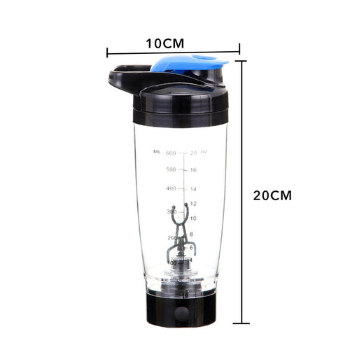 600 ml Electric Protein Shaker Bottle
