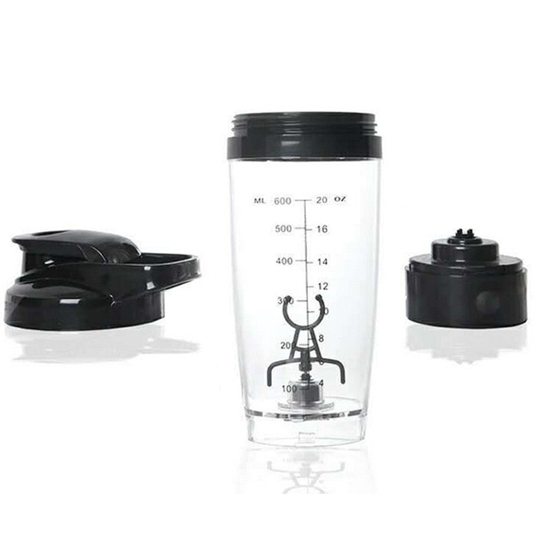 600 ml Electric Protein Shaker Bottle