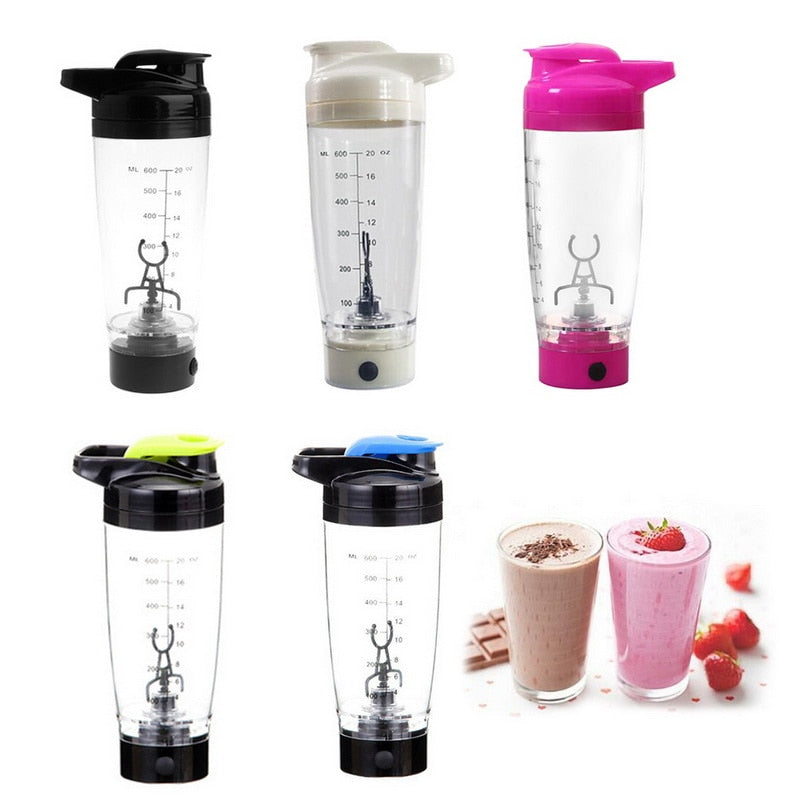 600 ml Electric Protein Shaker Bottle